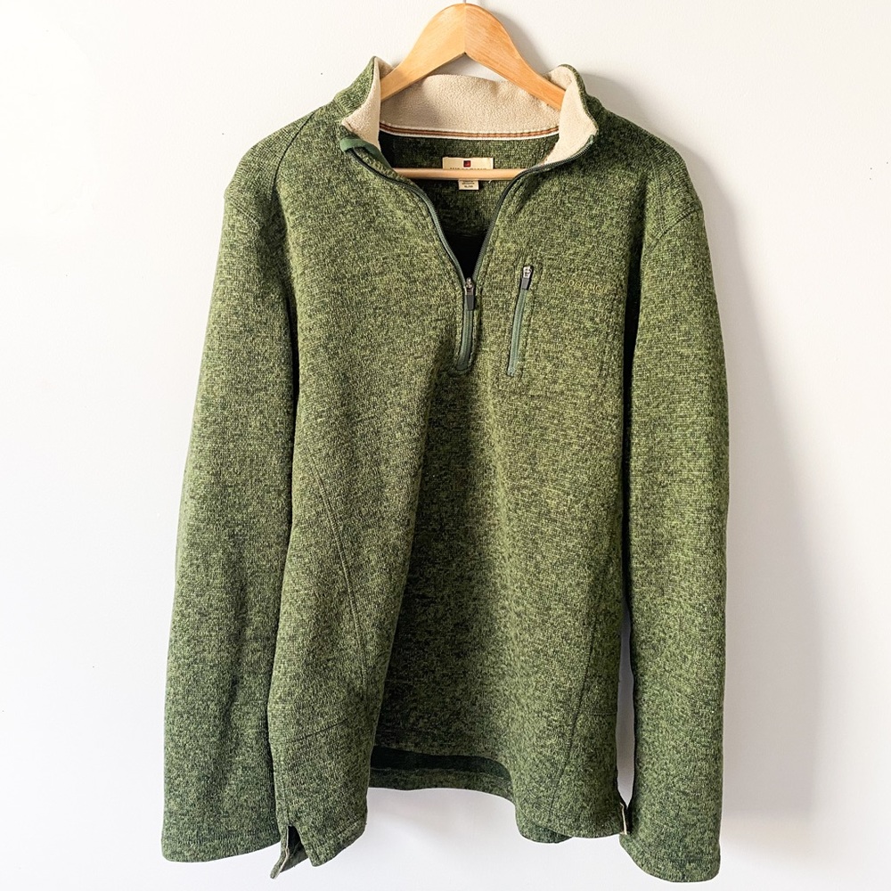 Woolrich Green Wool Pullover Sweater